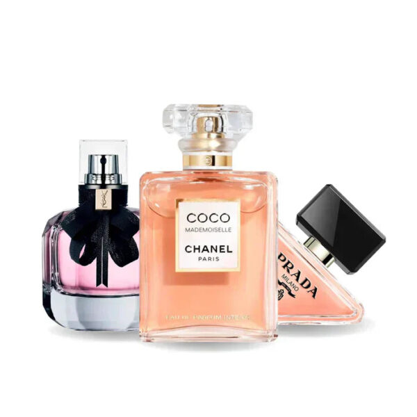 Bundle of 3 Fragrances Prada Prada PARADOXE, COCO MADEMOISELLE y MON PARIS 100ml